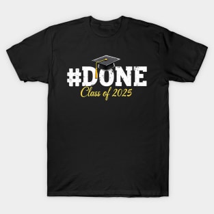 Class Of 2025 Graduation Shirts For Him Her Family Women Men T-Shirt